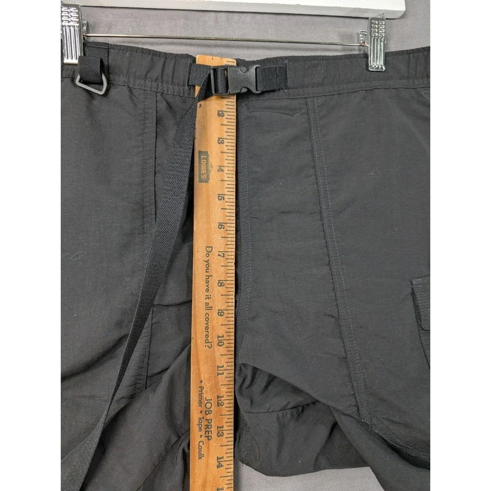 Eddie Bauer Mens Size‎ XL Color Black Cargo Hiking Shorts 1